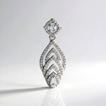 Ciondolo in argento con Zircone