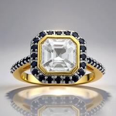 Anello in oro con Zircone