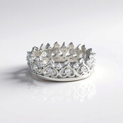 Bague en argent et Zircon