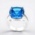 Anello in argento con Topazio Marambaia (de Melo Essence)