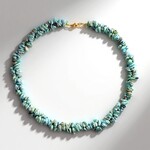 Collana in argento con Larimar