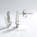 Orecchini in argento con Zircone
