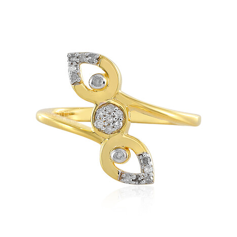 Bague en argent et Diamant I2 (I)