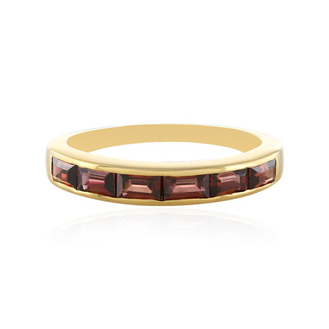 Anillo en plata con Zircón rosado