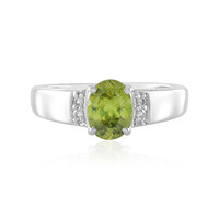 Bague en argent et Sphène