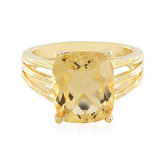 Anillo en plata con Citrino