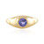 Bague en argent et Tanzanite (Adela Silber)