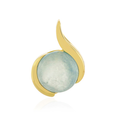 Ciondolo in argento con Acquamarina