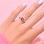 Anillo en plata con Amatista de Siberia