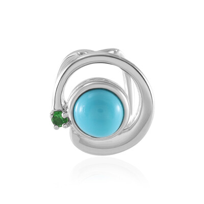 Ciondolo in argento con Turchese Sleeping Beauty