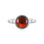 Anillo en plata con Granate de Mozambique