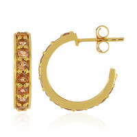 Orecchini in argento con Andalusite
