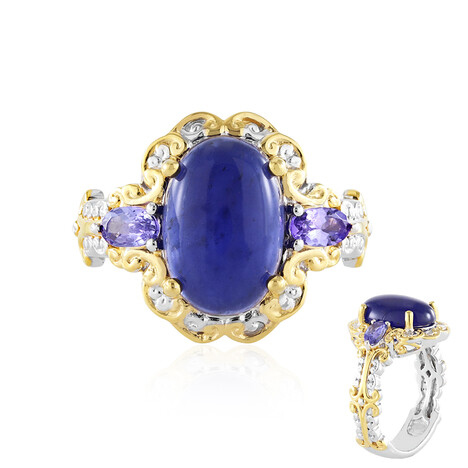 Sodalite Silver Ring (Gems en Vogue)