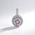 Ciondolo in argento con Kunzite