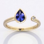 Anello in oro con Tanzanite AAA (CIRARI)