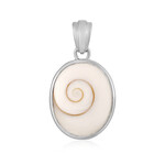 Shiva-Auge-Silberanhänger