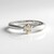 Anello in platino con Diamante Cioccolato SI2