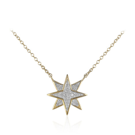 I3 (I) Diamant-Silbercollier