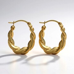9K Gold Earrings
