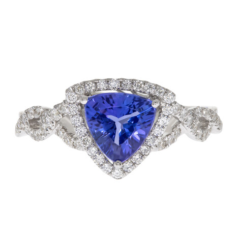 Bague en or et Tanzanite AAA (CIRARI)