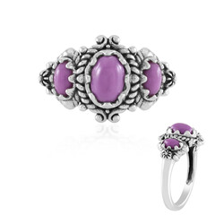 Zilveren ring met een phosphosideriet