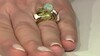 Anillo en plata con Ópalo de Welo (Adela Silber)