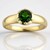 Anello in oro con Diopside Russo (CUSTODANA)