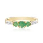 Anello in argento con Smeraldo Socoto