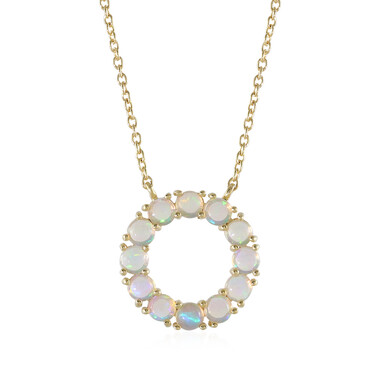 Welo-Opal-Silbercollier
