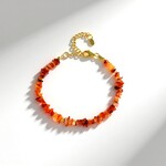 Bracciale in argento con Corniola