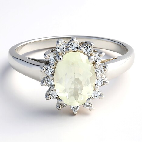 Anello in argento con Ortoclasio