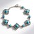 Bracciale in argento con Turchese Sleeping Beauty (Faszination Türkis)