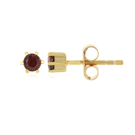 Orecchini in argento con Zircone Lampone