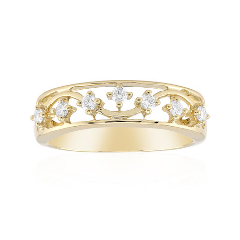 Anillo en oro con Diamante SI1 (G) (Annette)