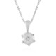 Collier en argent et Zircon