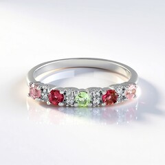 Anello in argento con Tormalina