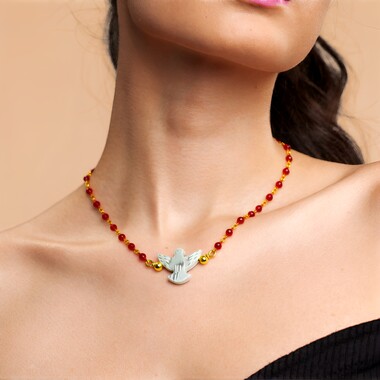 Collar en plata con Nácar (Joias do Paraíso)