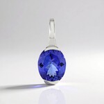 Ciondolo in oro con Tanzanite AAA
