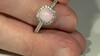 Bague en argent et Opale Welo