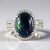 Anello in argento con Opale Mezezo