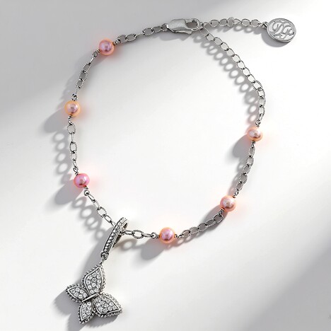 Bracciale in argento con Perla di Acqua Dolce (Dallas Prince Designs)