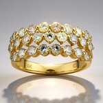 Anello in oro con Diamante Fancy SI2 (CIRARI)