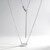 Collana in argento con Topazio Bianco
