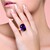 Amethyst-Silberring (Gems en Vogue)