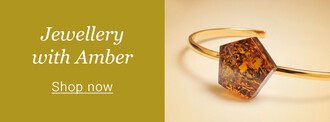 Jewellery with Amber