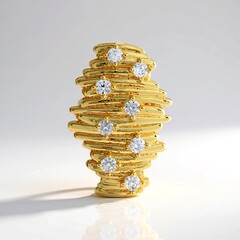 Ciondolo in argento con Zircone (MONOSONO COLLECTION)