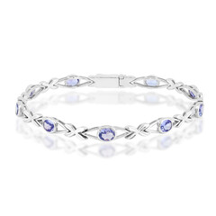 Bracciale in argento con Tanzanite (Pallanova)