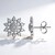 Orecchini in argento con Diamante I1 (G) (Annette)