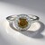 Anello in oro con Sfalerite (AMAYANI)