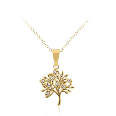 Collar en plata con Zircón